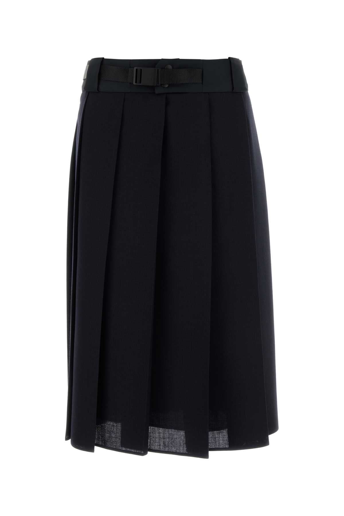 PRADA Wool Mini Skirt