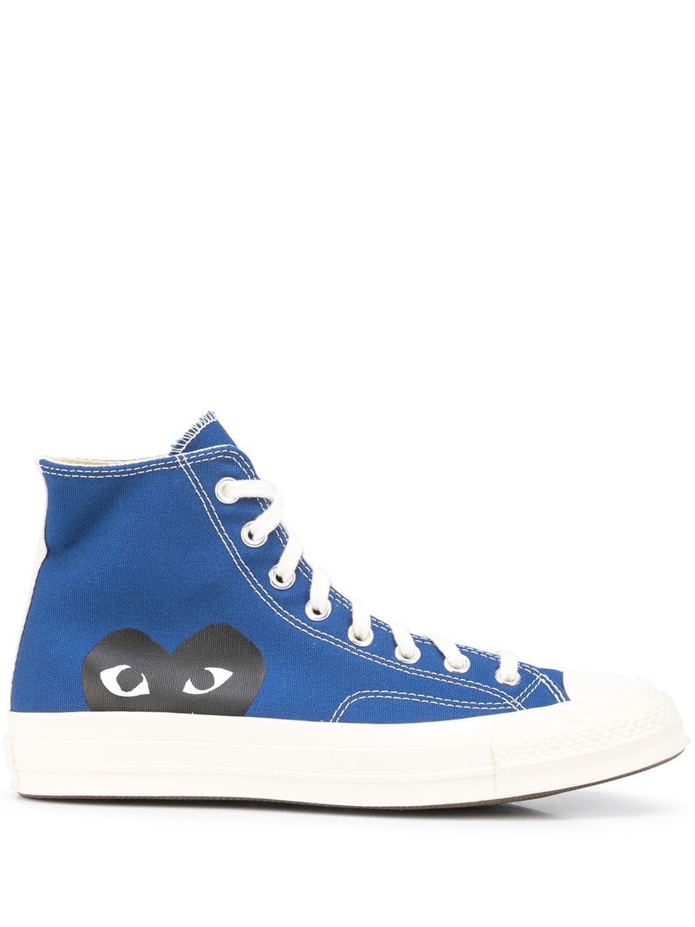 COMME DES GARÇONS CONVERSE Half Heart Chuck Taylor '70 High Top Sneaker