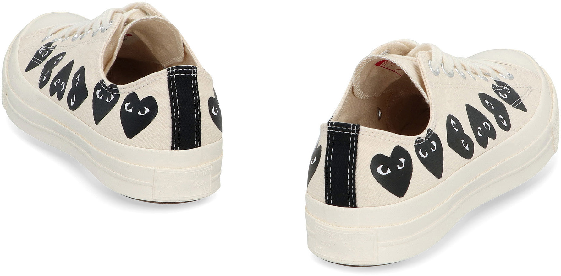 COMME DES GARÇONS PLAY Low-Top Canvas Sneakers for Men