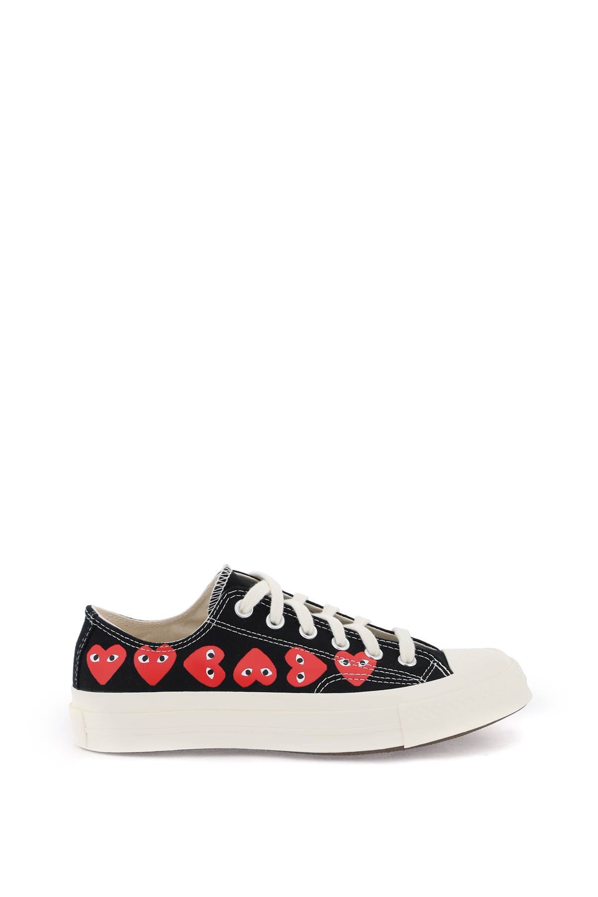 COMME DES GARÇONS PLAY Canvas Signature Sneaker for Women