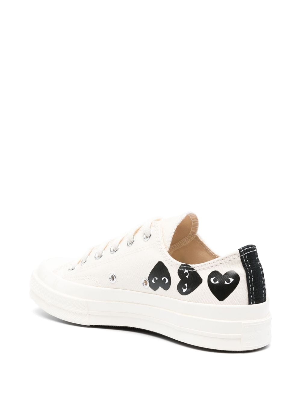 COMME DES GARÇONS PLAY Chic Canvas Sneakers for Women