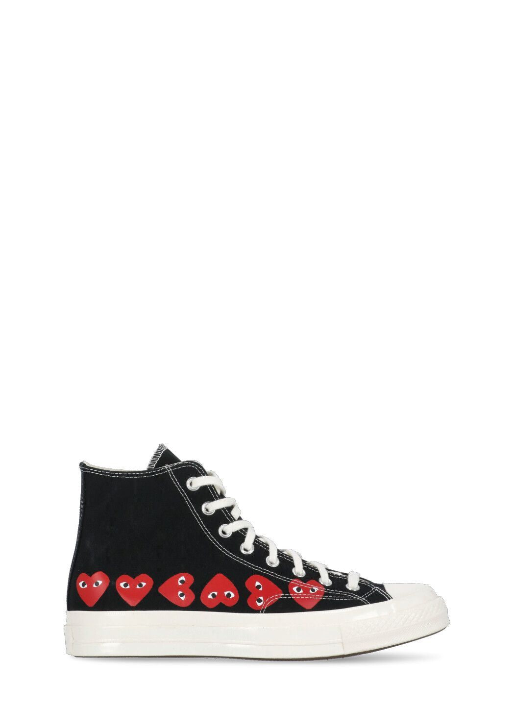 COMME DES GARÇONS PLAY Classic Mini Hearts Lace-Up Sneakers