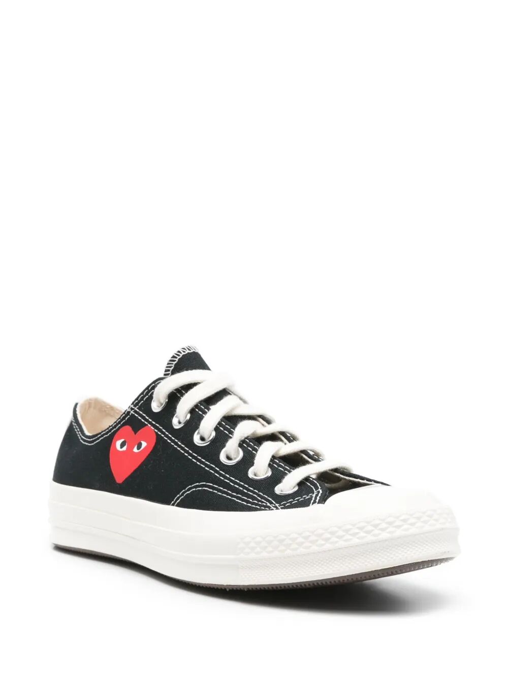 COMME DES GARÇONS CONVERSE Heart Emblem Low Top Sneakers