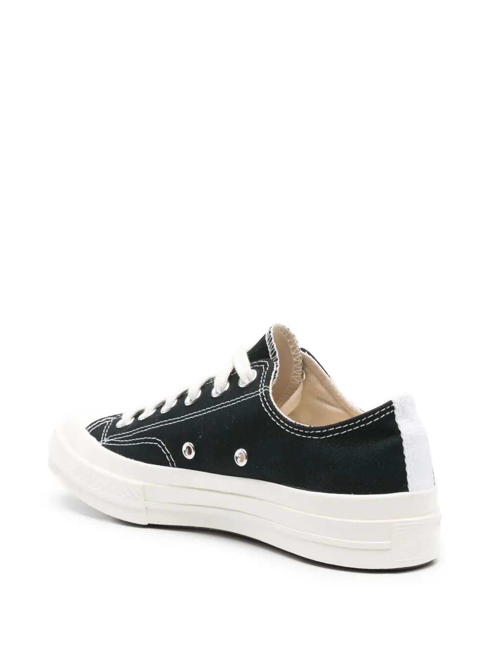 COMME DES GARÇONS CONVERSE Heart Emblem Low Top Sneakers