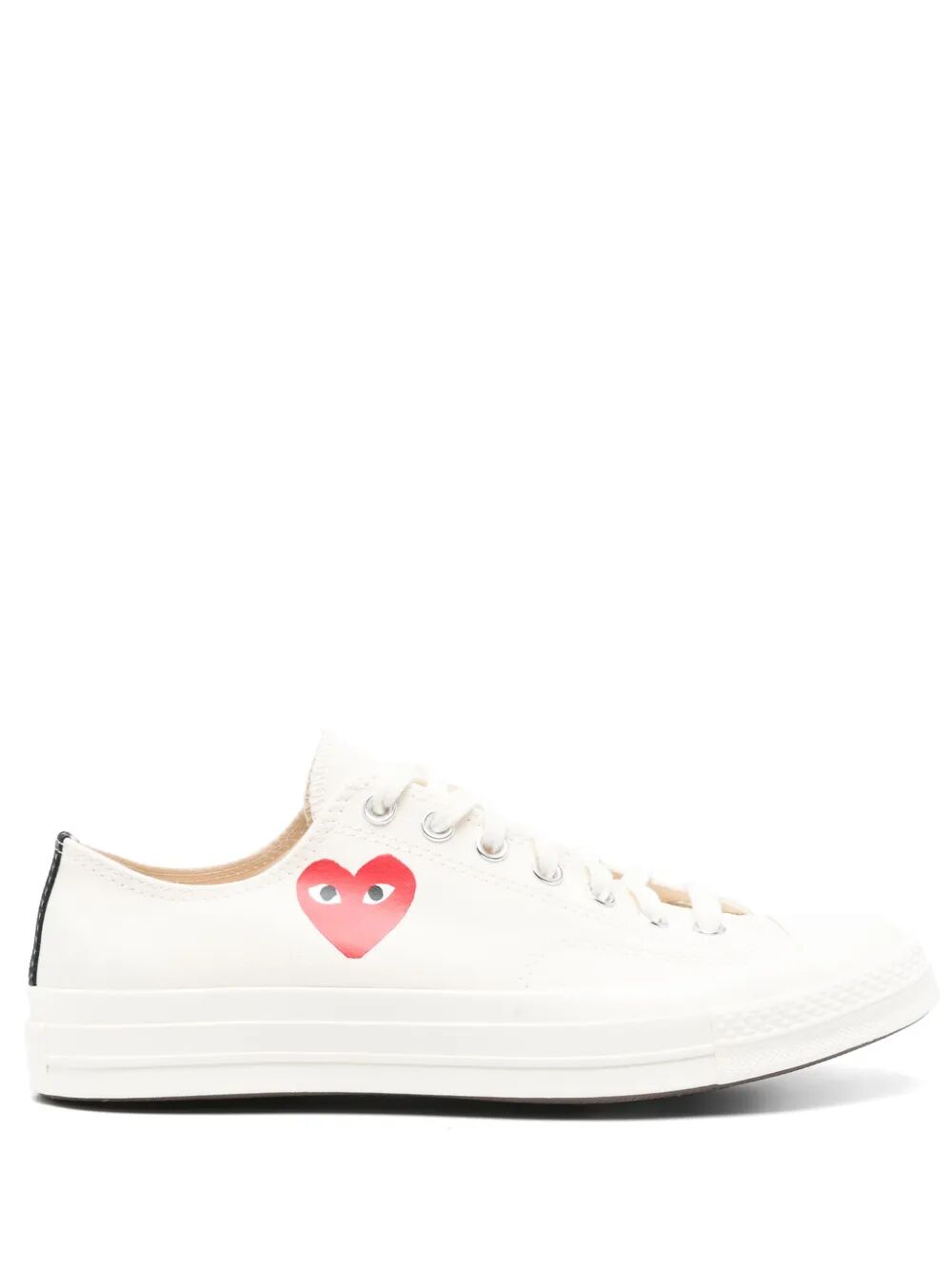 COMME DES GARÇONS CONVERSE Heart-Embellished Low Top Sneakers for Men
