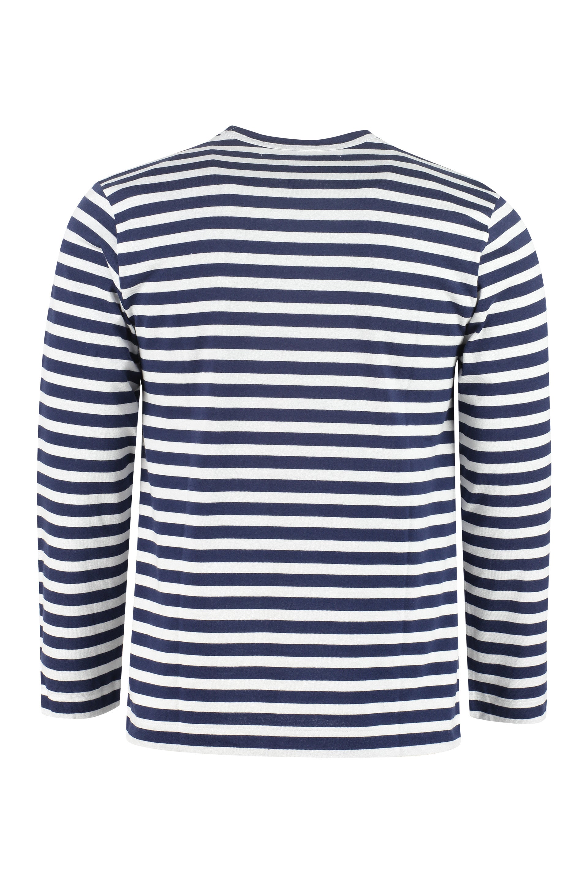 COMME DES GARÇONS PLAY Striped Long Sleeved T-Shirt