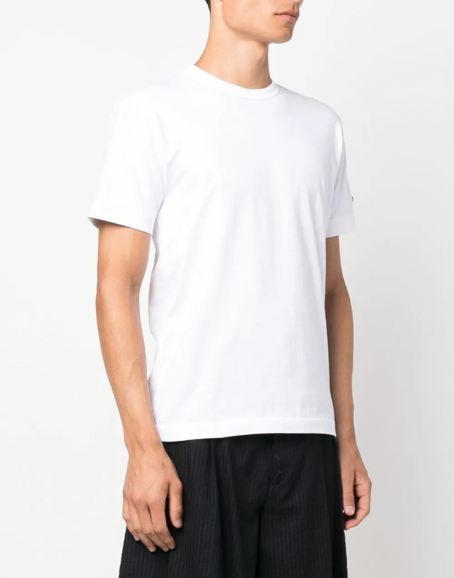 COMME DES GARÇONS Logo Patch Short Sleeve T-Shirt