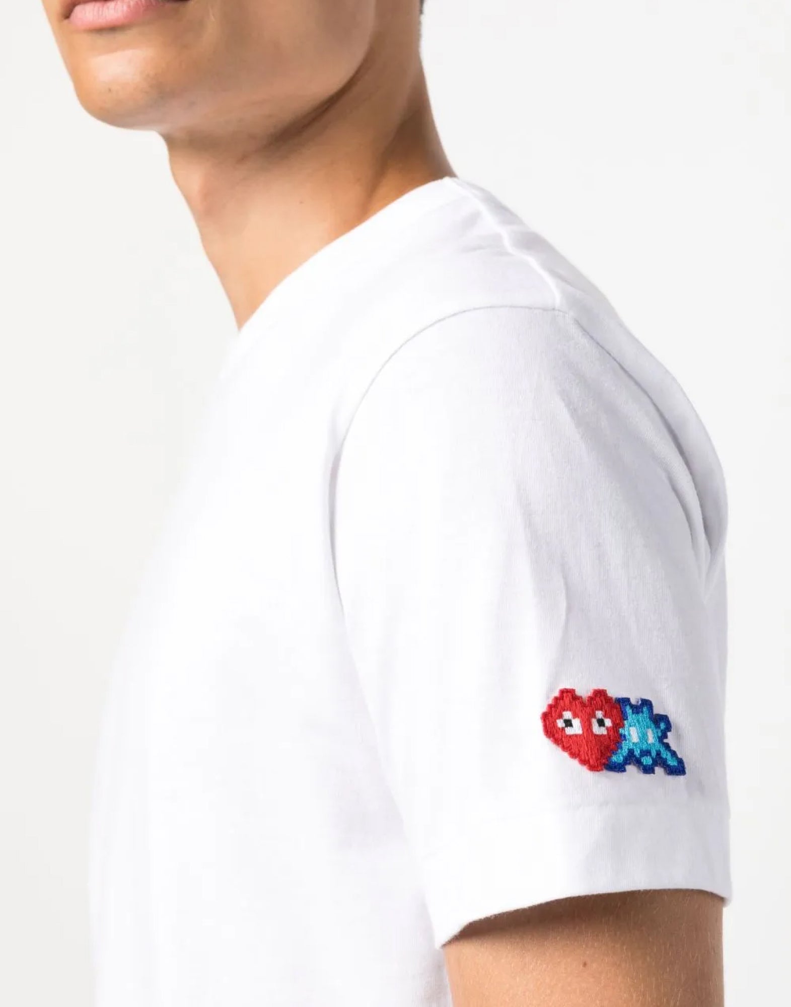 COMME DES GARÇONS Logo Patch Short Sleeve T-Shirt