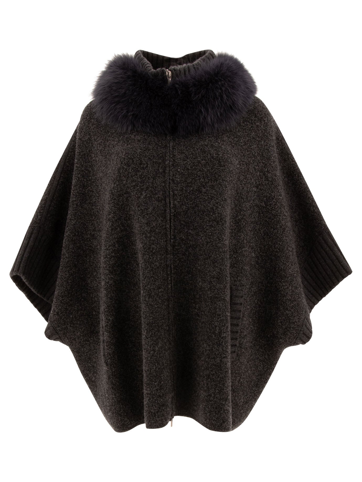 GIOVI Luxurious Wool and Cashmere Poncho