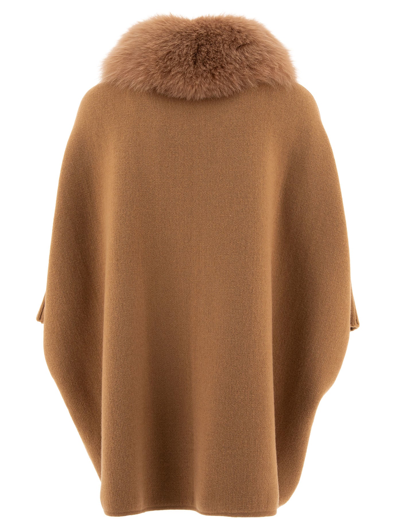 GIOVI Wool and Cashmere Poncho for Women
