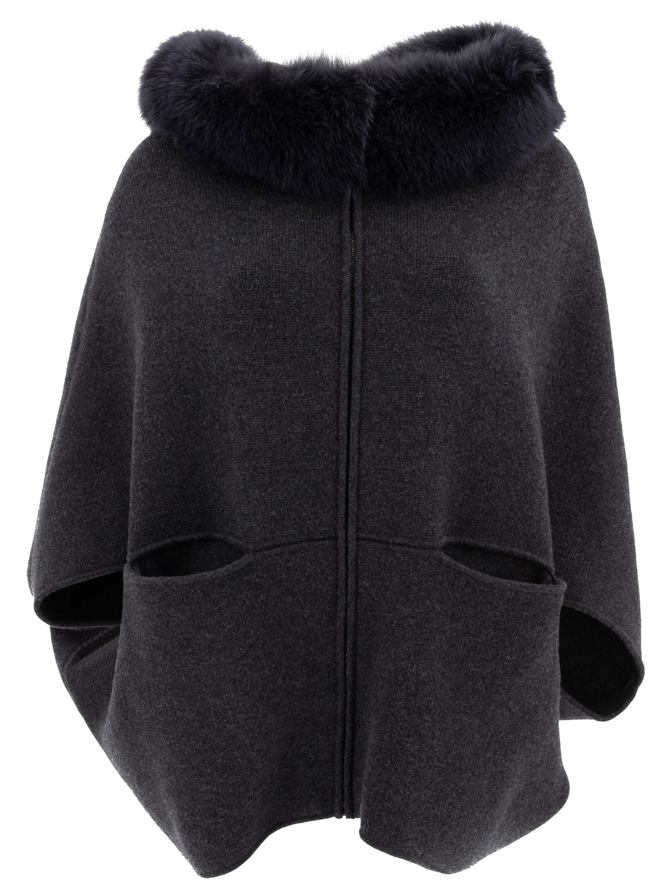 GIOVI Chic Wool and Cashmere Poncho for Women - Fall/Winter 2025