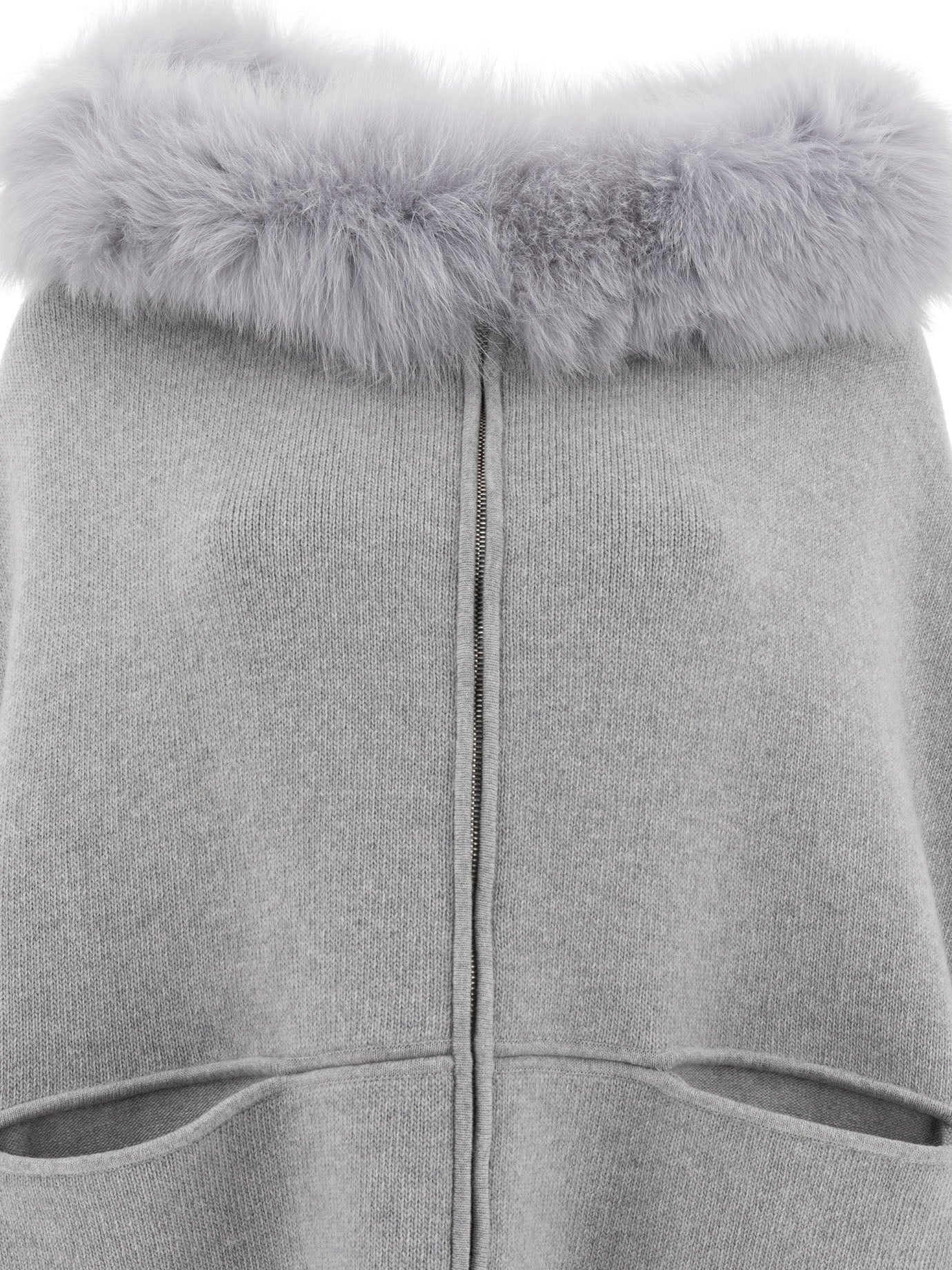 GIOVI Women's Luxe Wool and Cashmere Poncho