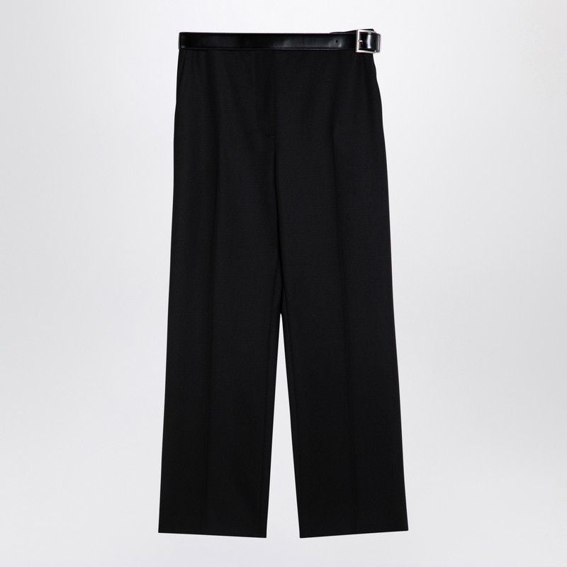 PRADA Tailored Gabardine Trousers with Belt