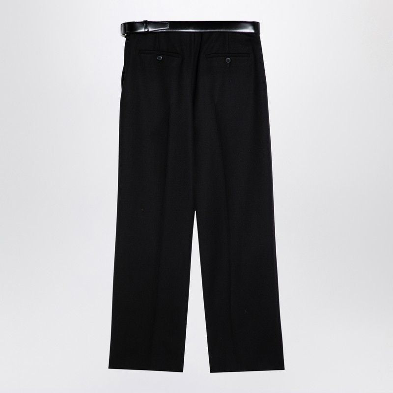 PRADA Tailored Gabardine Trousers with Belt