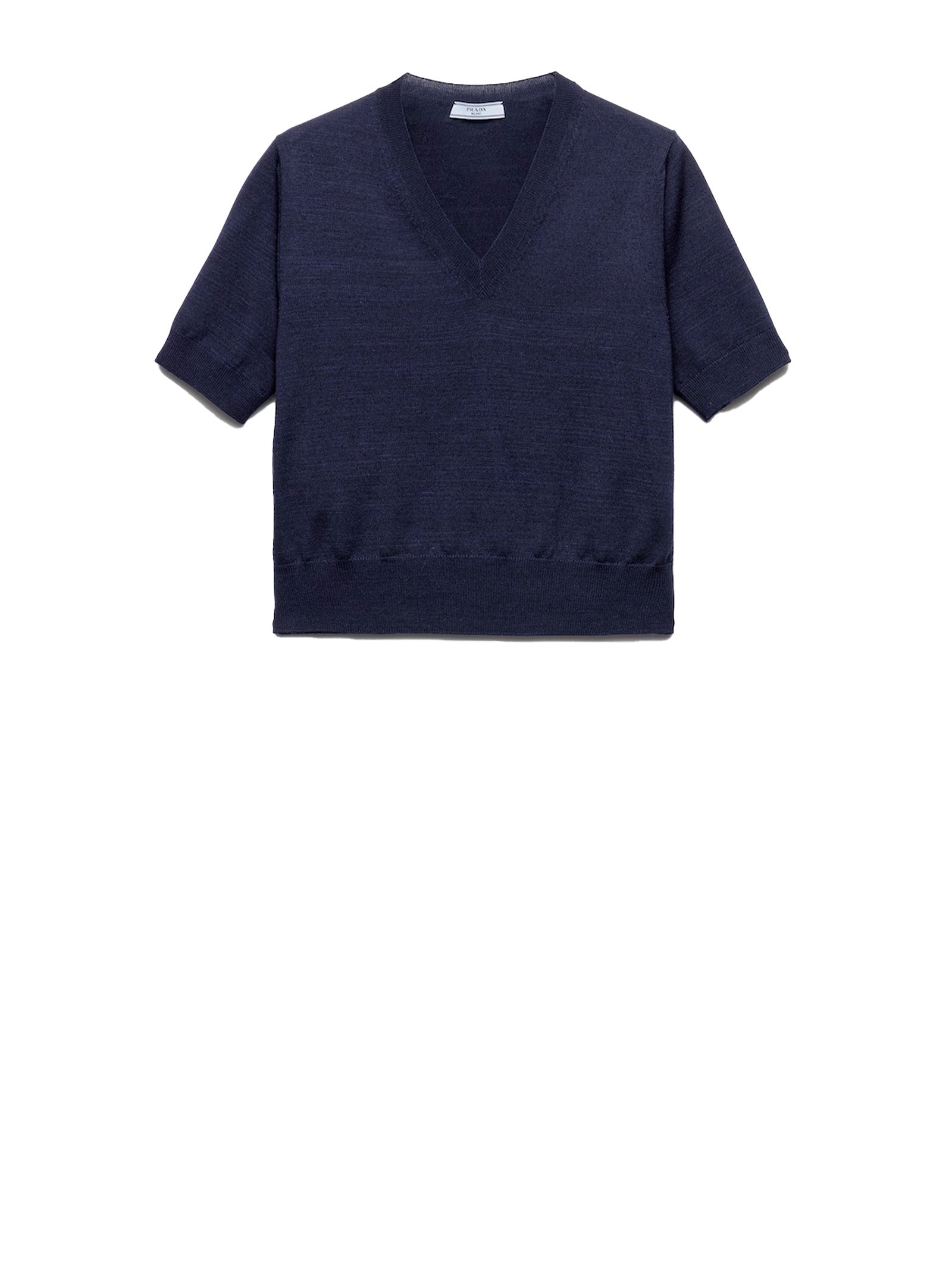 PRADA V-Neck Sweater for Women - SS25 Collection