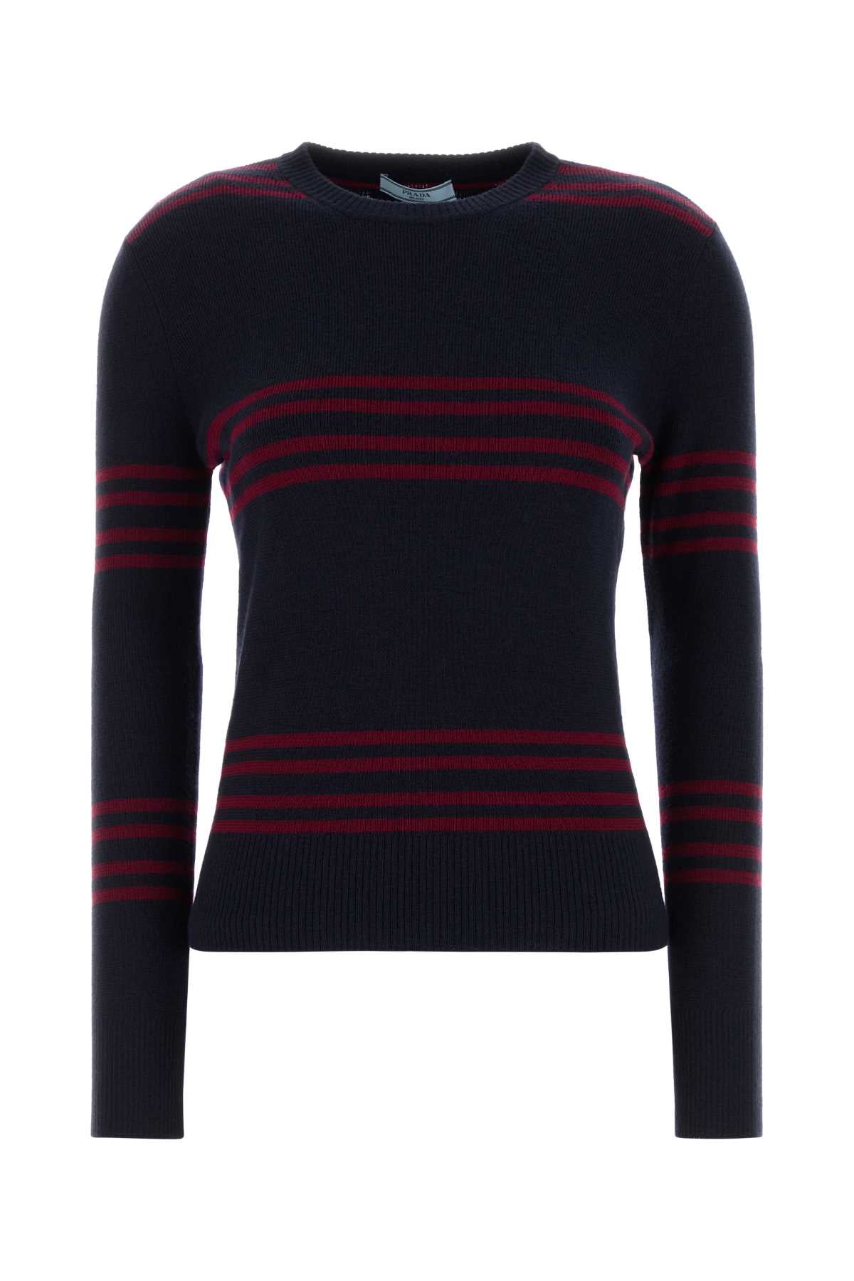 PRADA Embroidered Wool Sweater for Women