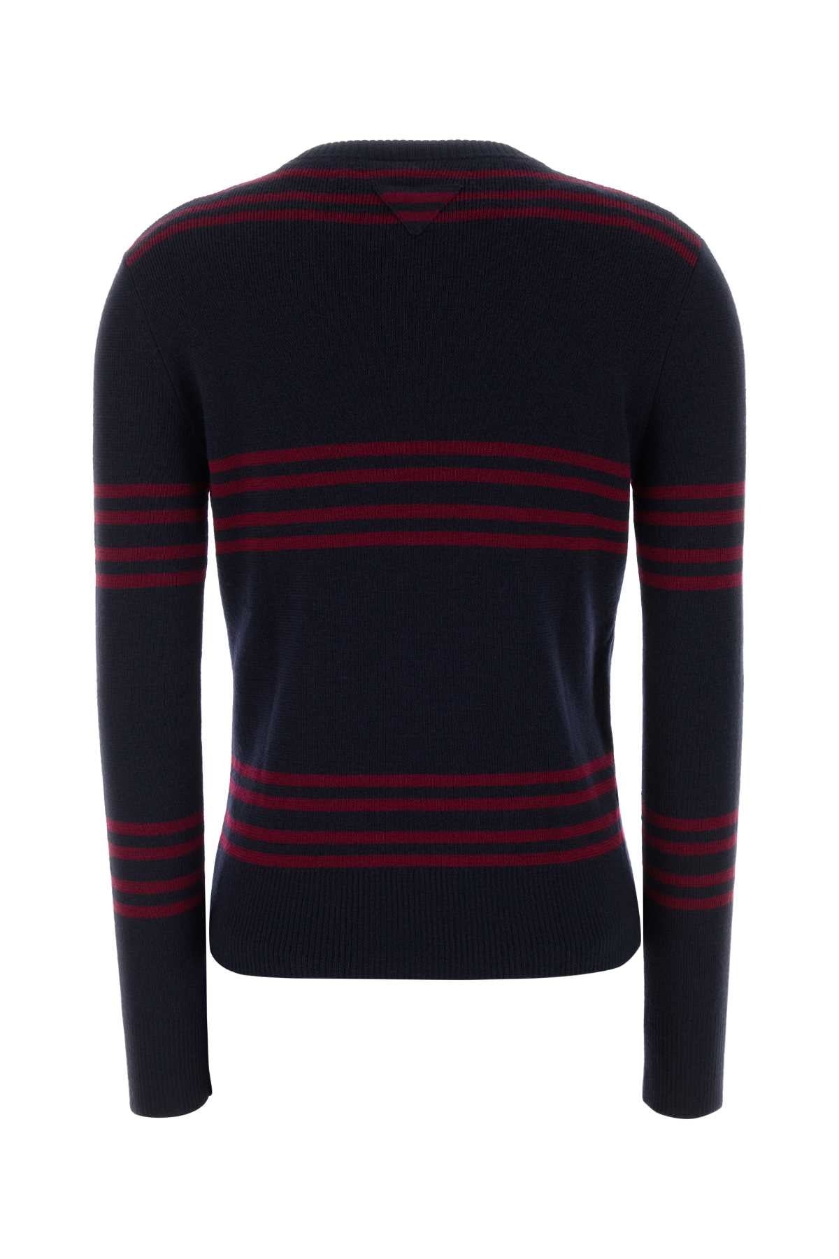 PRADA Embroidered Wool Sweater for Women