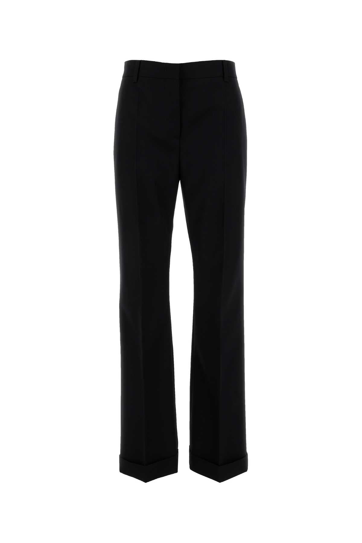 PRADA Elegant Wool Gabardine Pants for Women