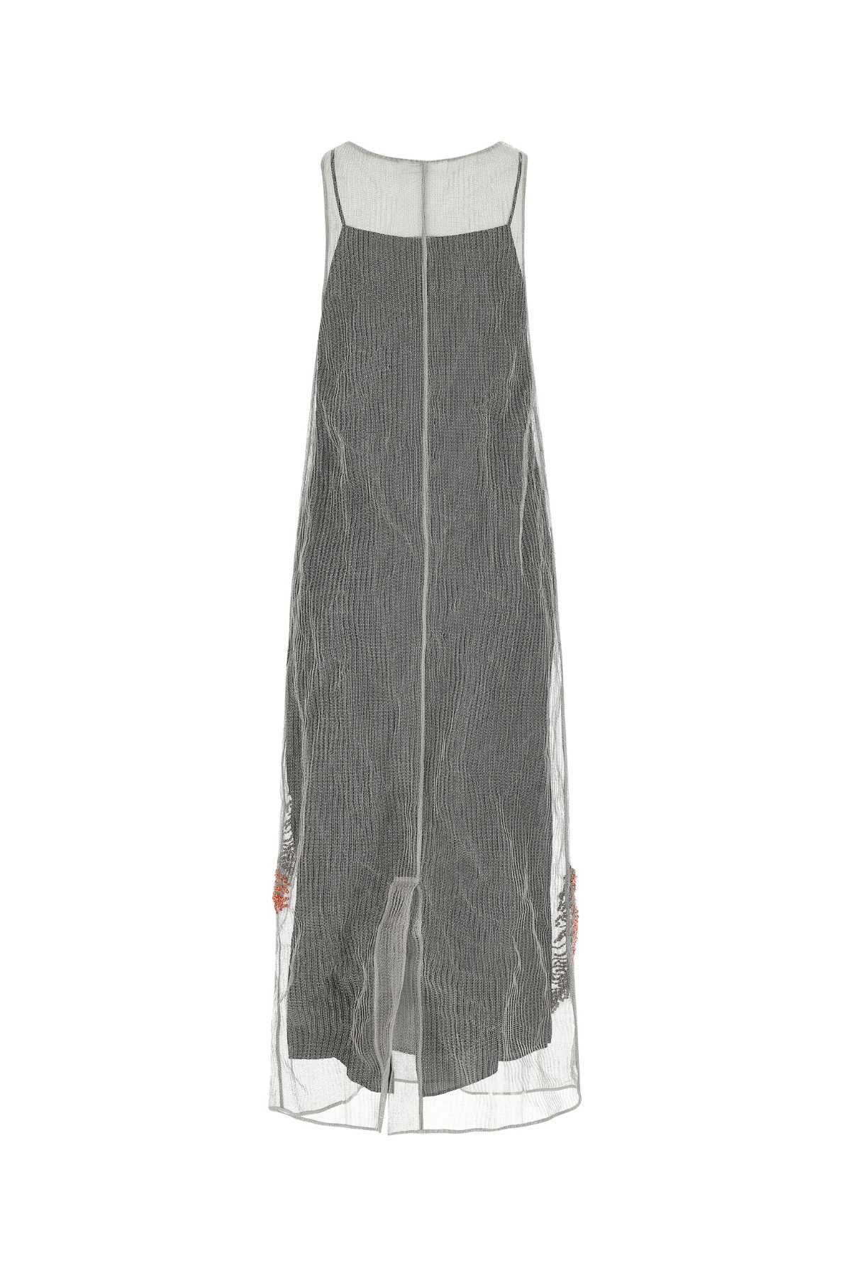 PRADA Elegant Mesh Long Dress for Women