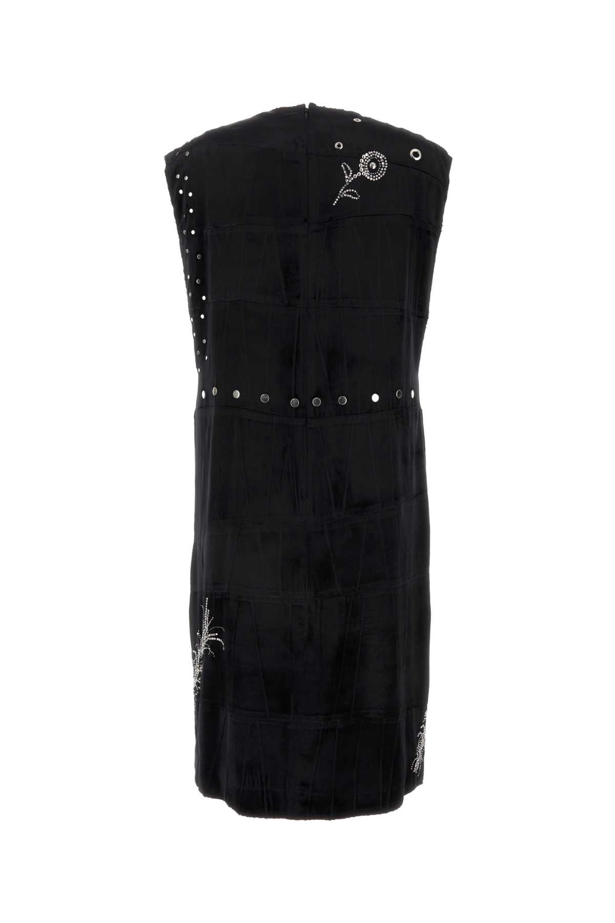 PRADA Luxury Velvet Mini Dress for Women - Spring/Summer 2024