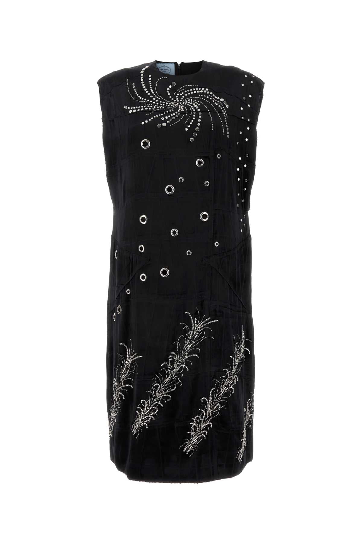 PRADA Luxury Velvet Mini Dress for Women - Spring/Summer 2024