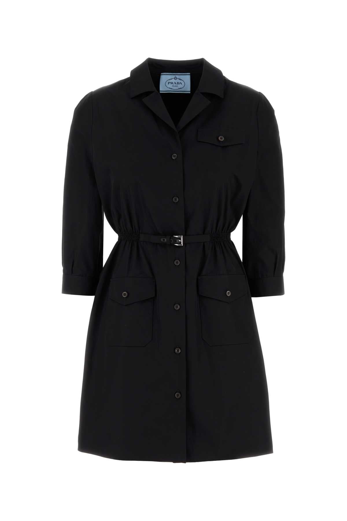 PRADA Chic Poplin Shirt Dress for Women