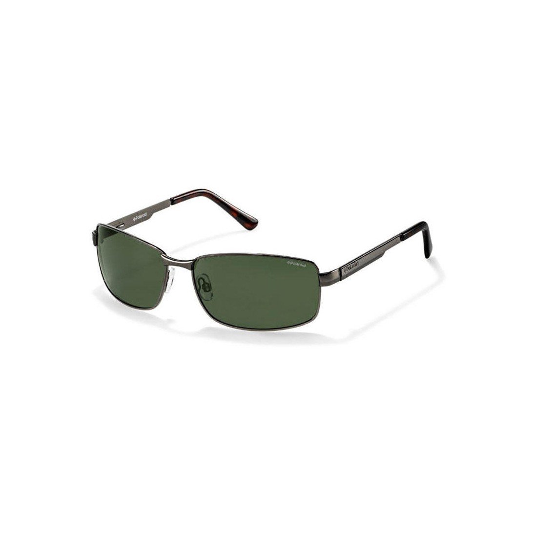 POLAROID Men's Mini Stylish Sunglasses with Green Lenses