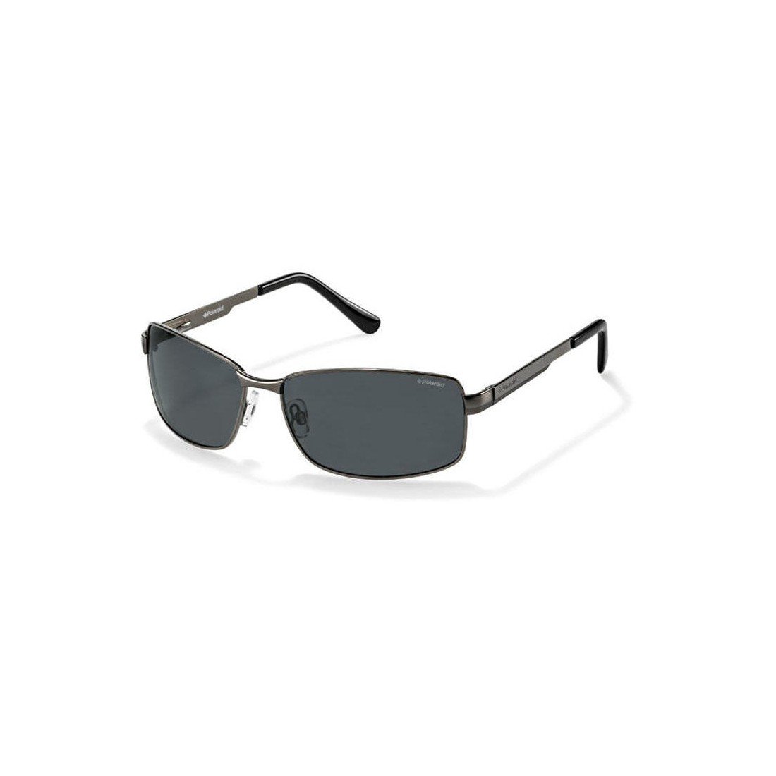 POLAROID Men's Polarized Sunglasses with Gun Frame