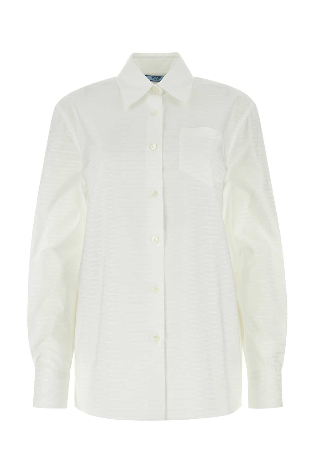 PRADA Cotton Shirt for Women - Fall/Winter 2024