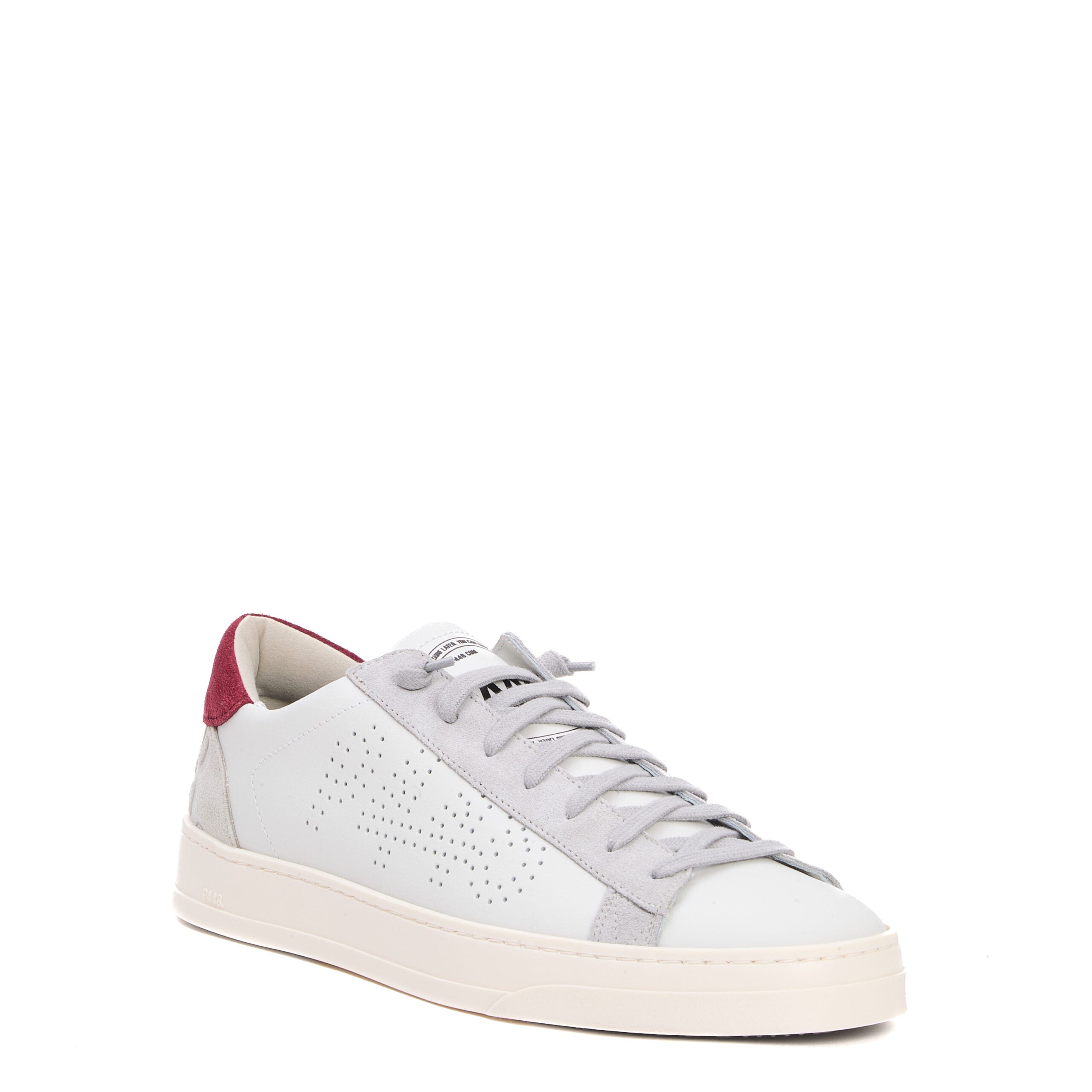 P448 Sneaker SKIN Bianca E Camosico - Stylish Comfort for Fall Winter 24/25