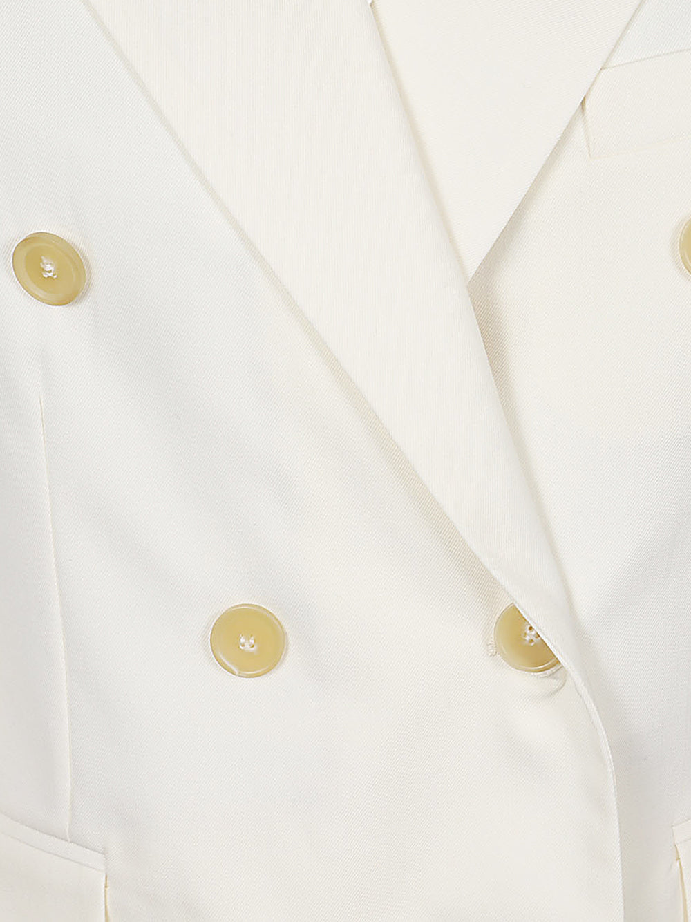 ERIKA CAVALLINI Double-Breasted Wool Twill Blazer Jacket