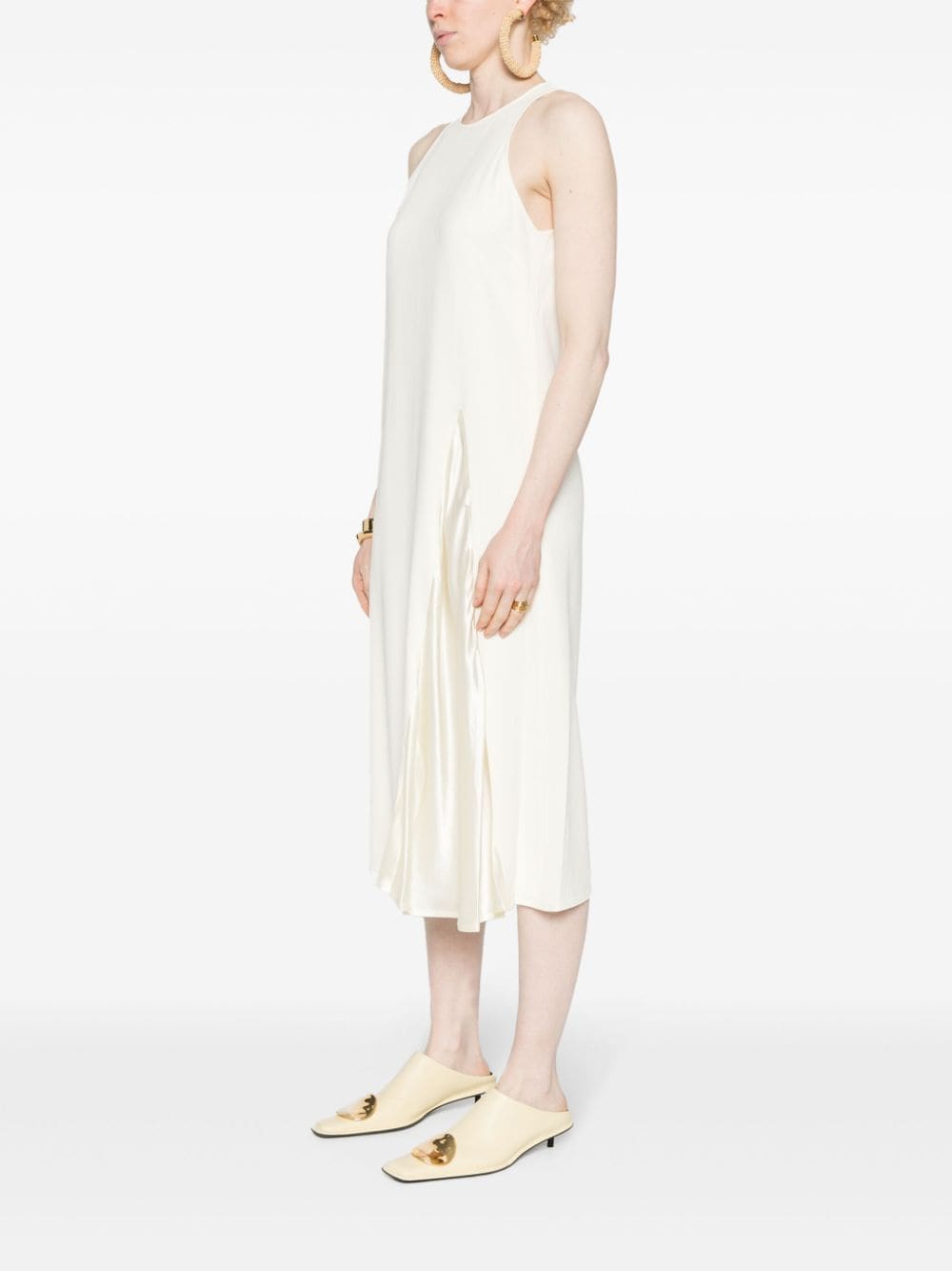 ERIKA CAVALLINI Sleeveless Midi Dress
