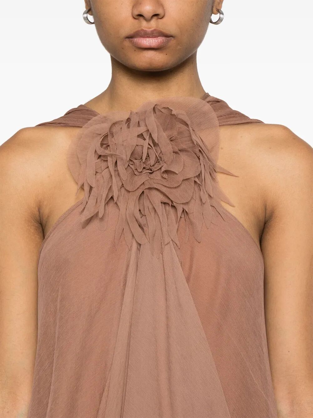 BLUMARINE Silk Mini Dress