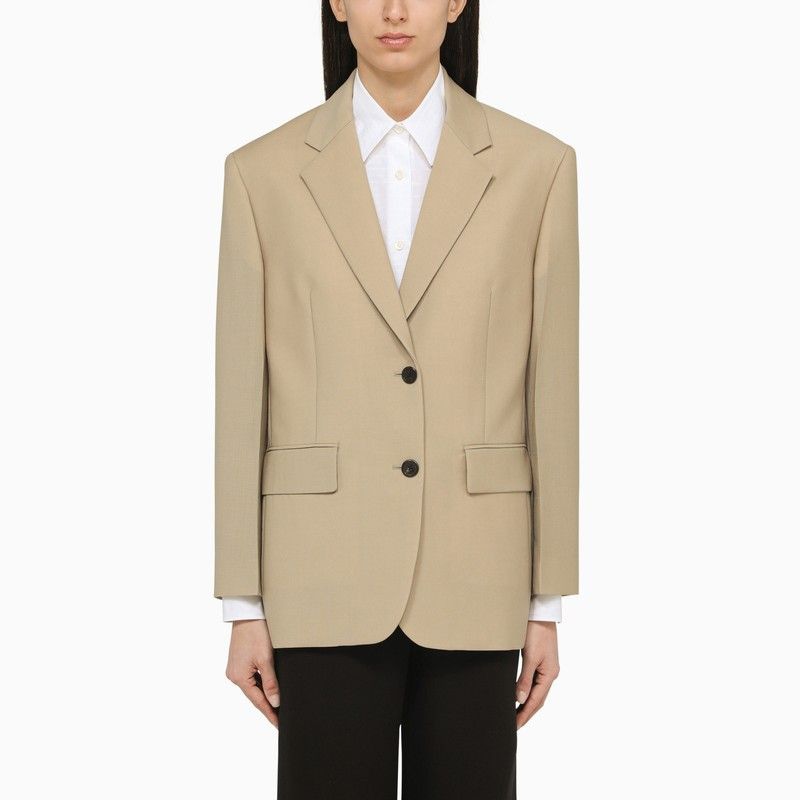 PRADA Elegant Single-Breasted Jacket for Women