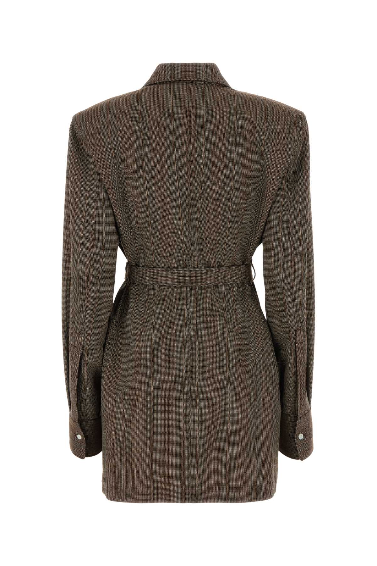 PRADA Multicolored Wool Blazer for Women - Spring/Summer 2024