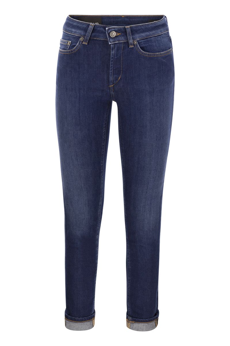 DONDUP Five-Pocket Skinny Fit Jeans