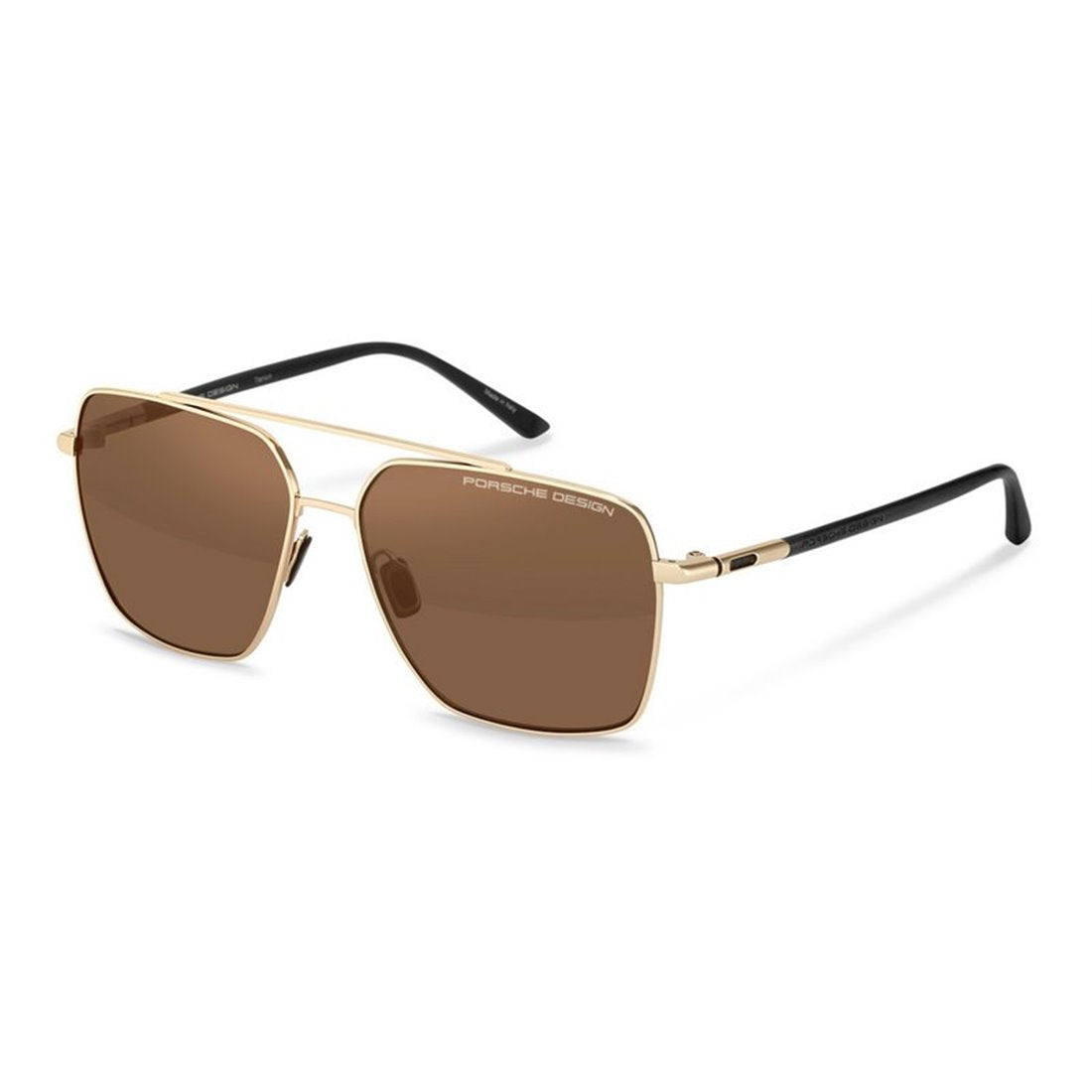 PORSCHE DESIGN Sleek Metal Frame Sunglasses for Men