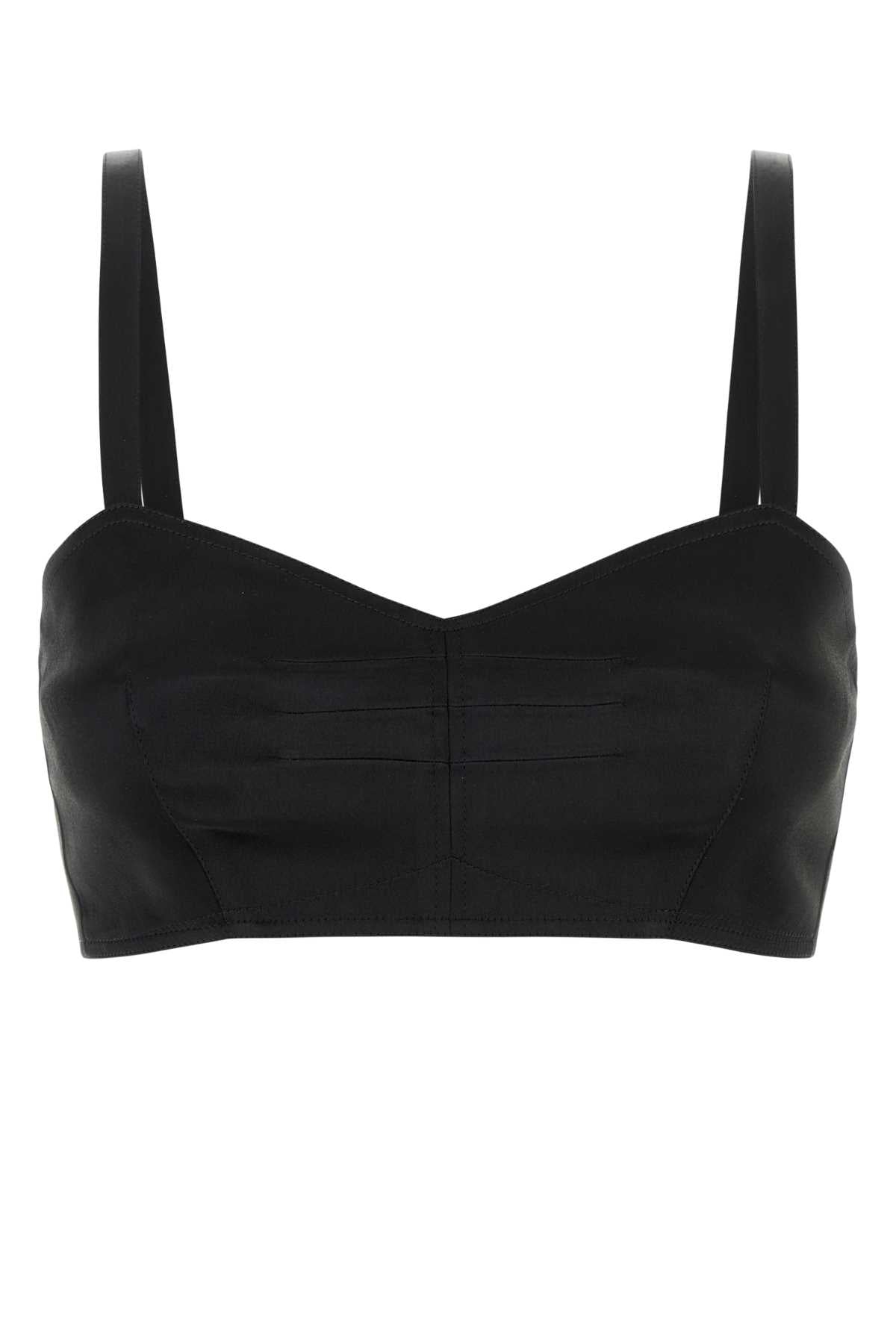PRADA Satin Crop Top for Women