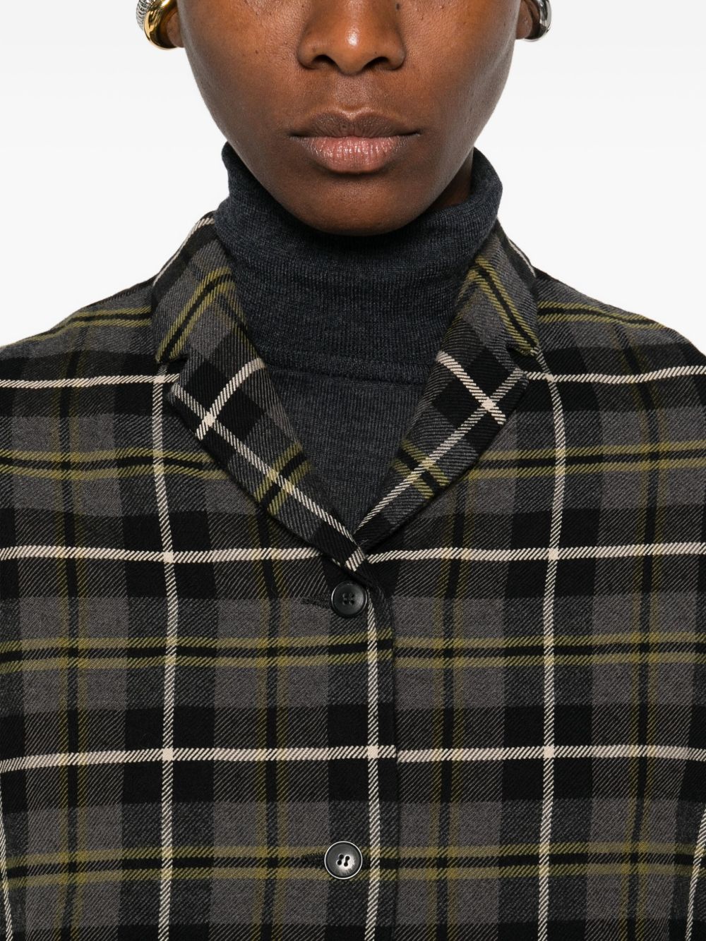 APUNTOB Wool and Cotton Jacket for Women - FW25 Collection