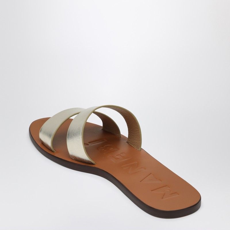 MANEBI Strap Sandals in Leather for Women