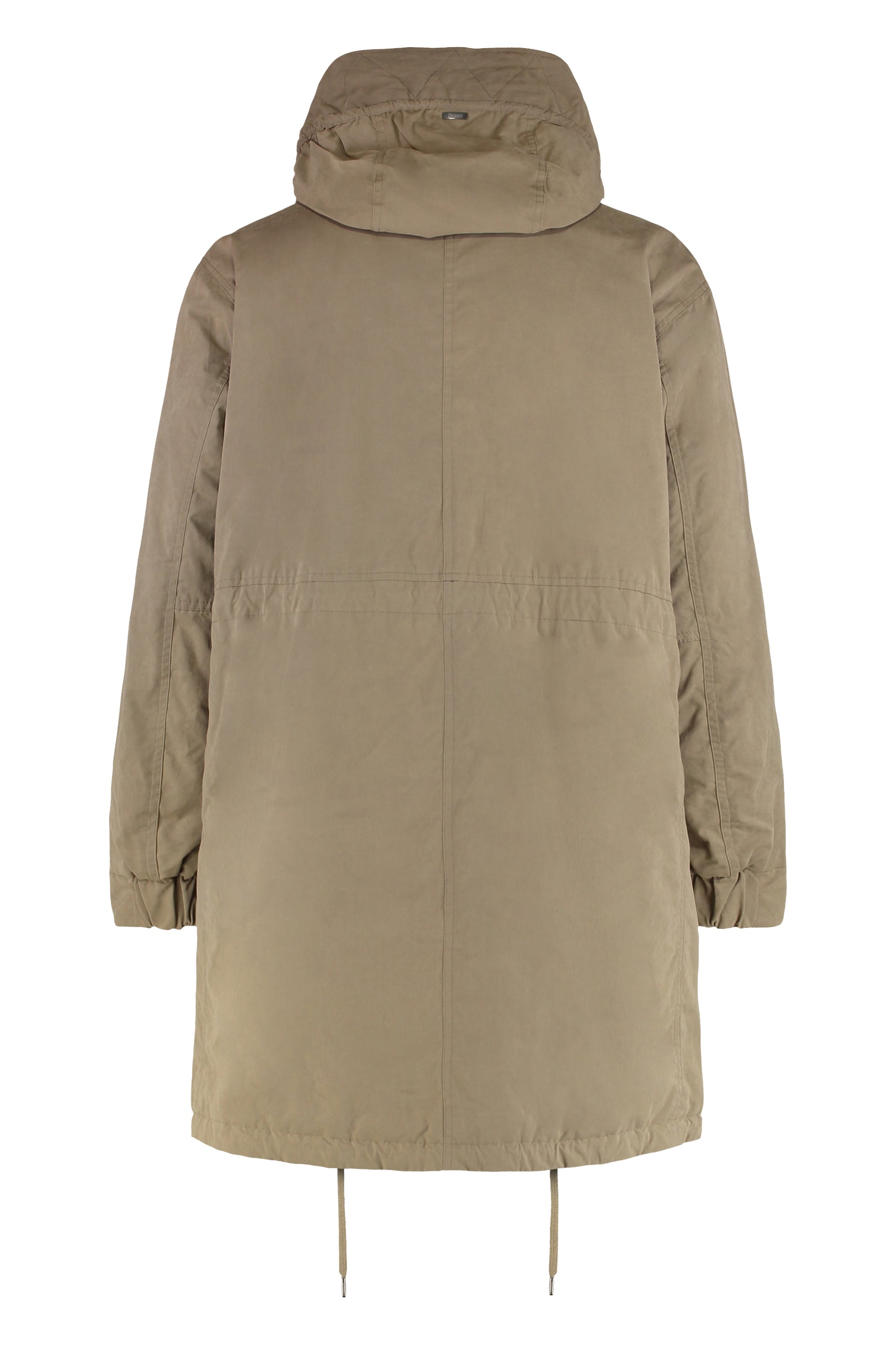 HERNO Hooded Parka Jacket for Men - Adjustable Drawstring Waist