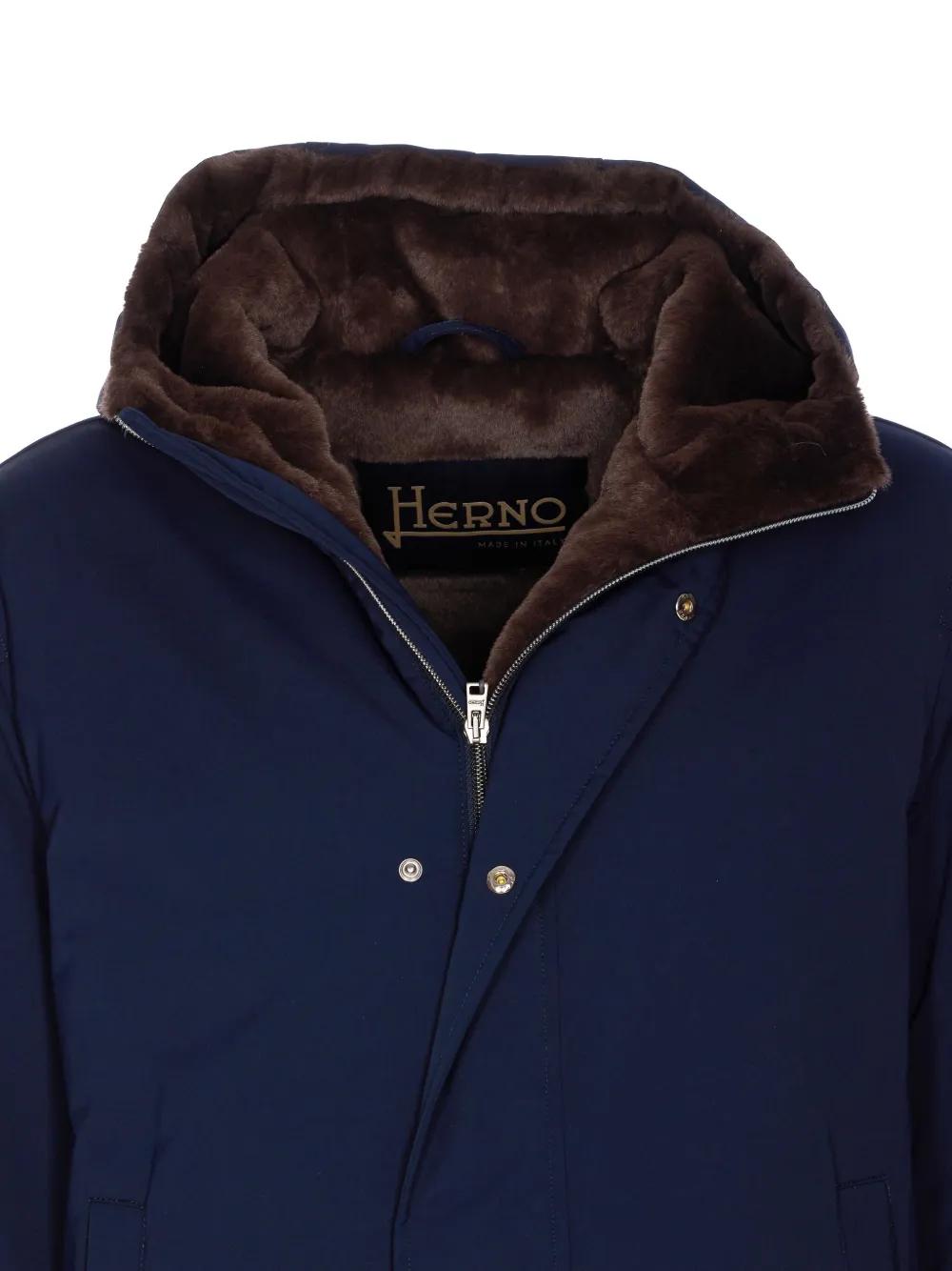 HERNO Hooded Padded Parka Jacket
