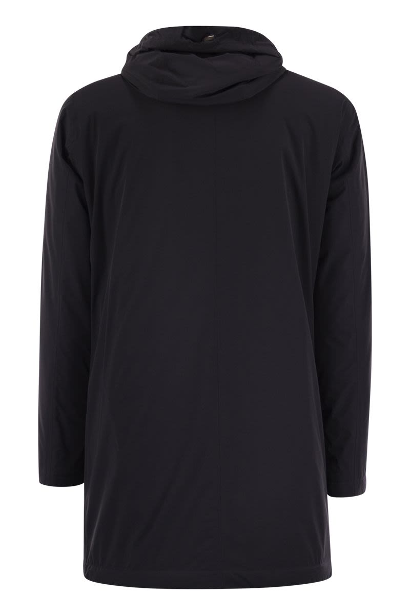 HERNO Men's Long Nylon Jacket