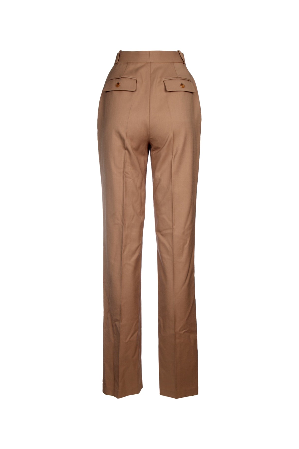 ELISABETTA FRANCHI Dart Detailing Trousers for Women - FW24 Collection