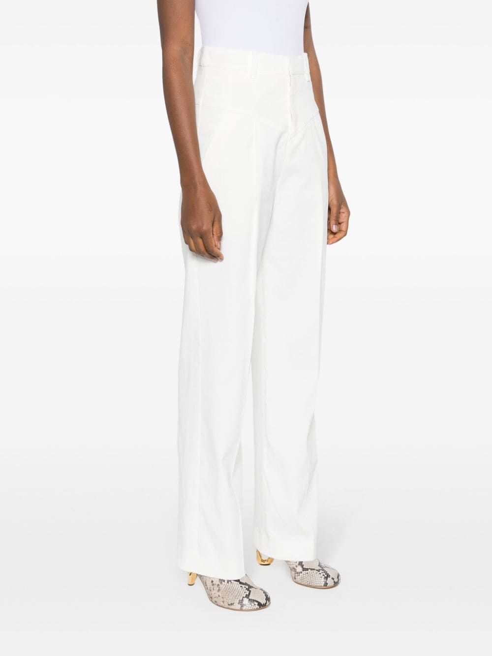 ISABEL MARANT High-Waisted Wide Leg Trousers for Women