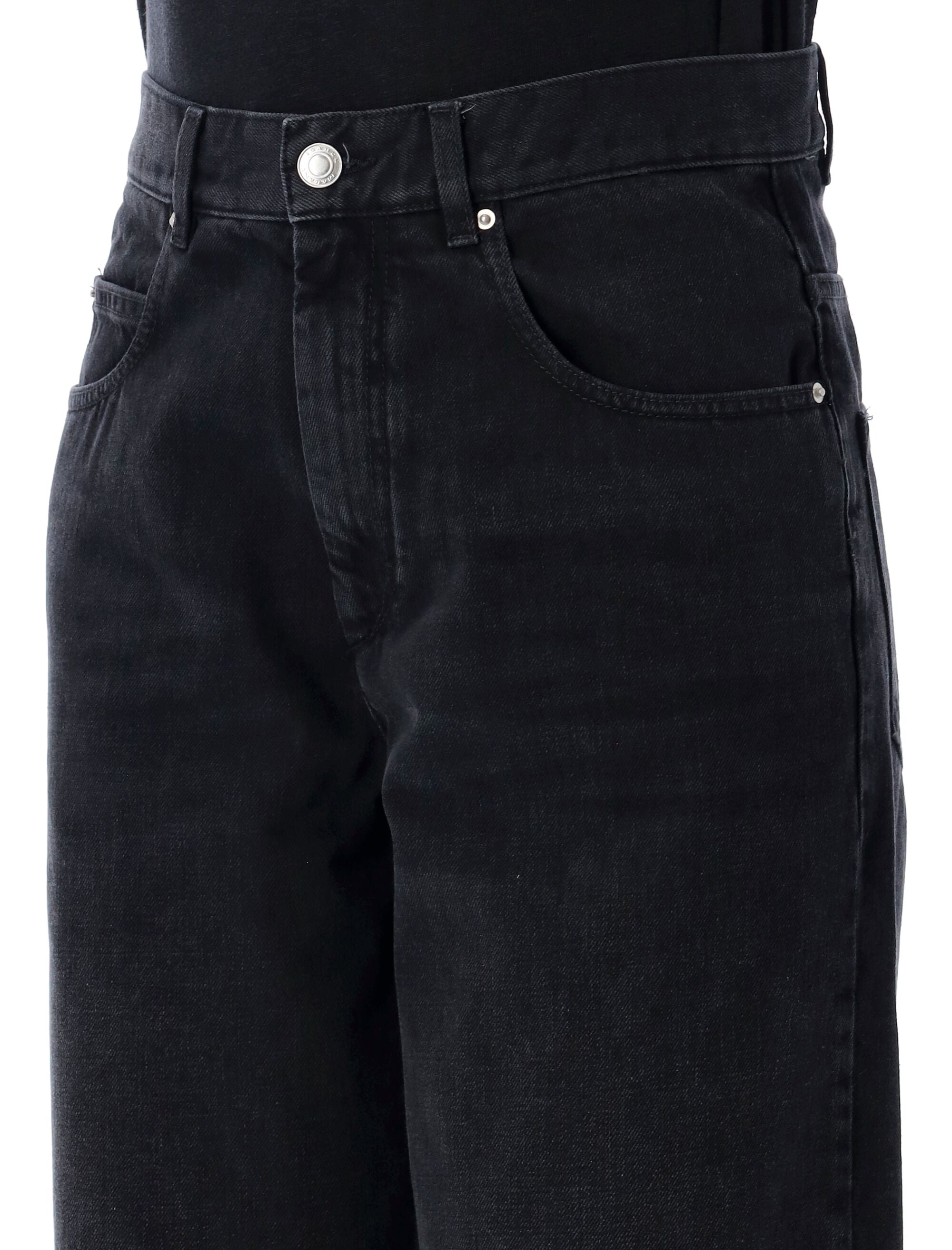 ISABEL MARANT Fitted Waistband Loose Fit Jeans for Women Size 36