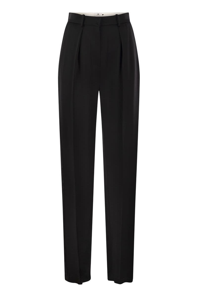 ELISABETTA FRANCHI Sophisticated Straight Leg Pants for Women