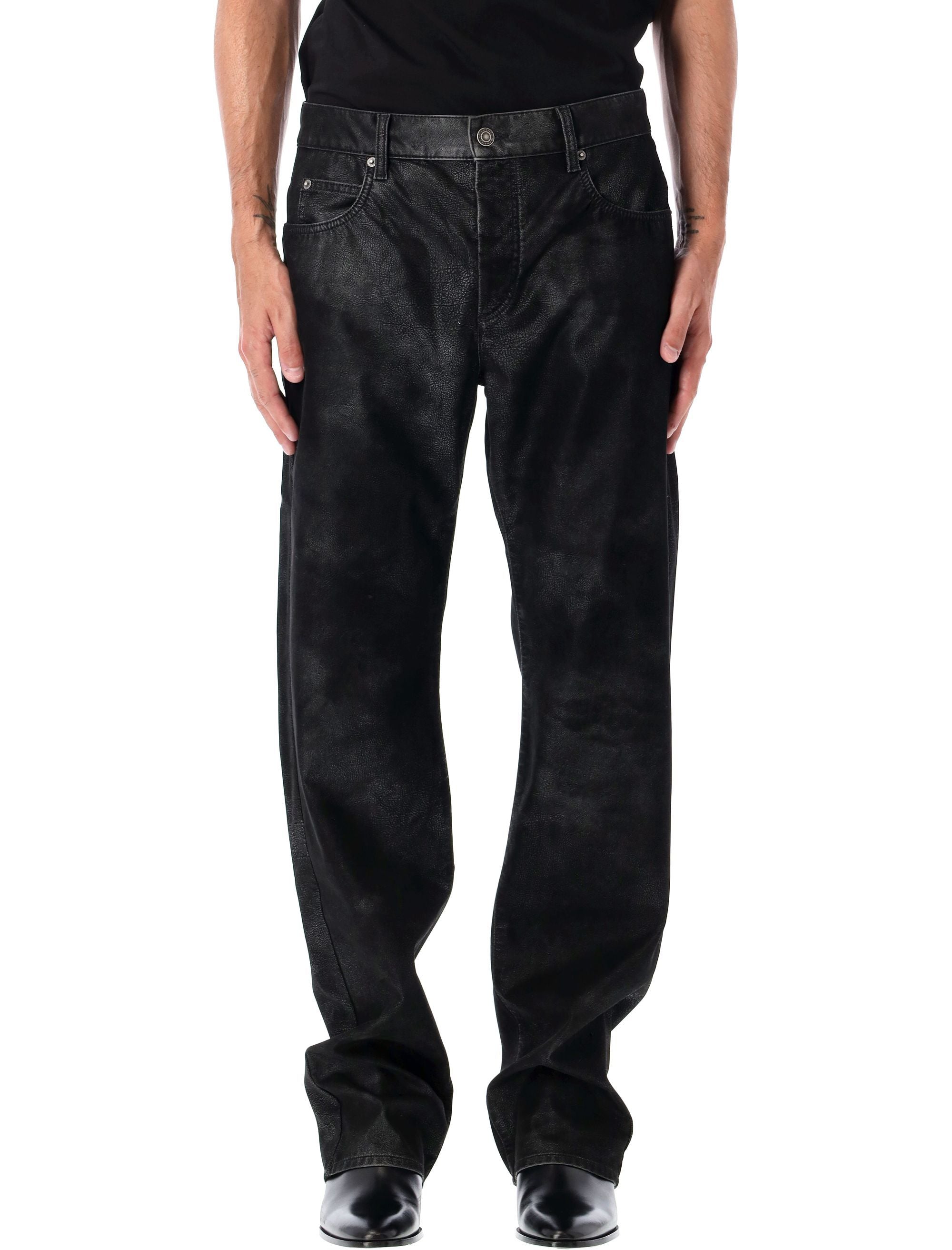 ISABEL MARANT Eco Leather Lewys Pant - Size 44