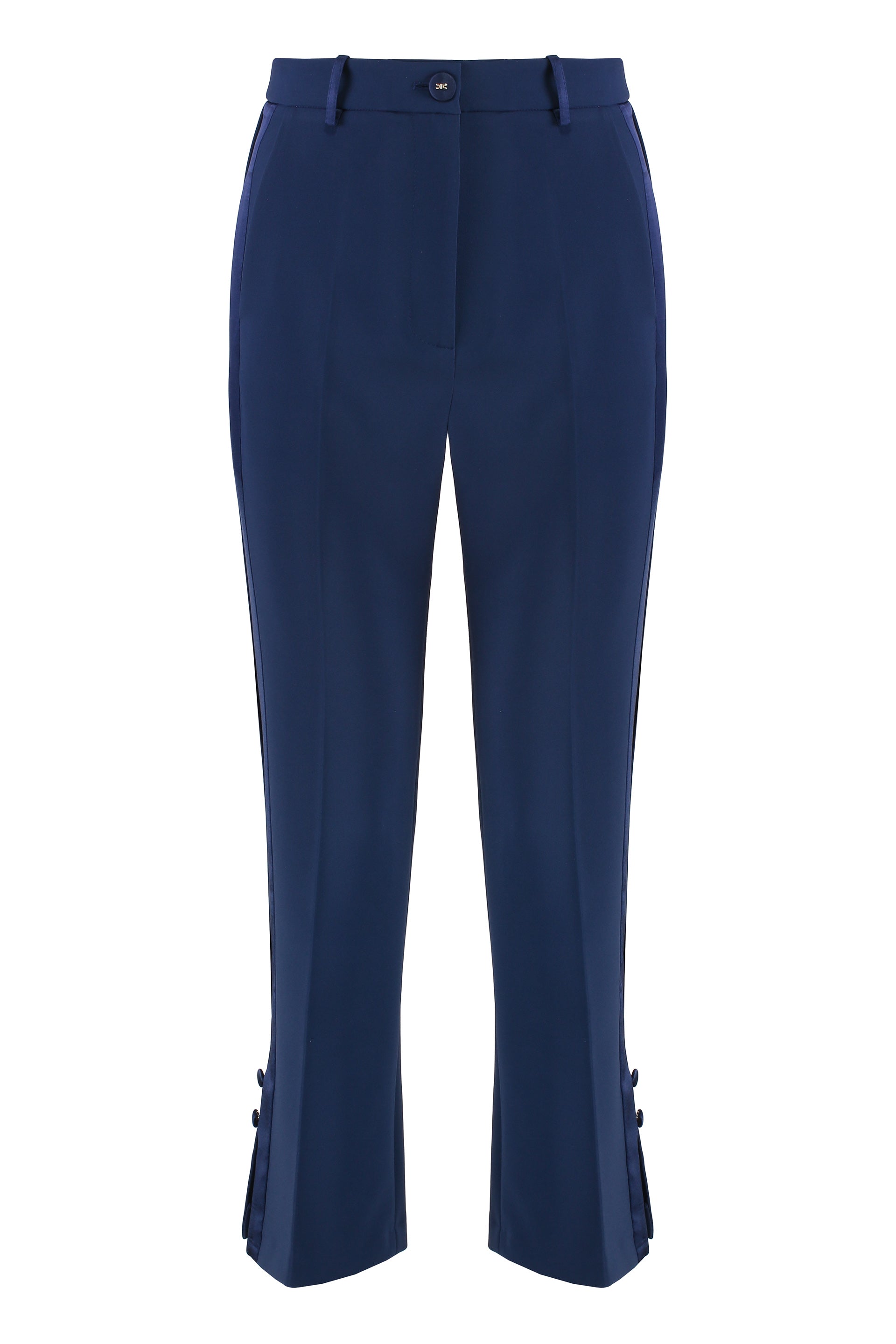 ELISABETTA FRANCHI Cropped Flared Trousers for Women