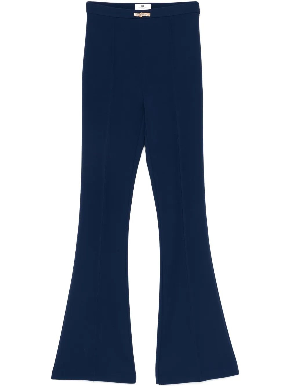 ELISABETTA FRANCHI Elegant Crepe Trousers for Women